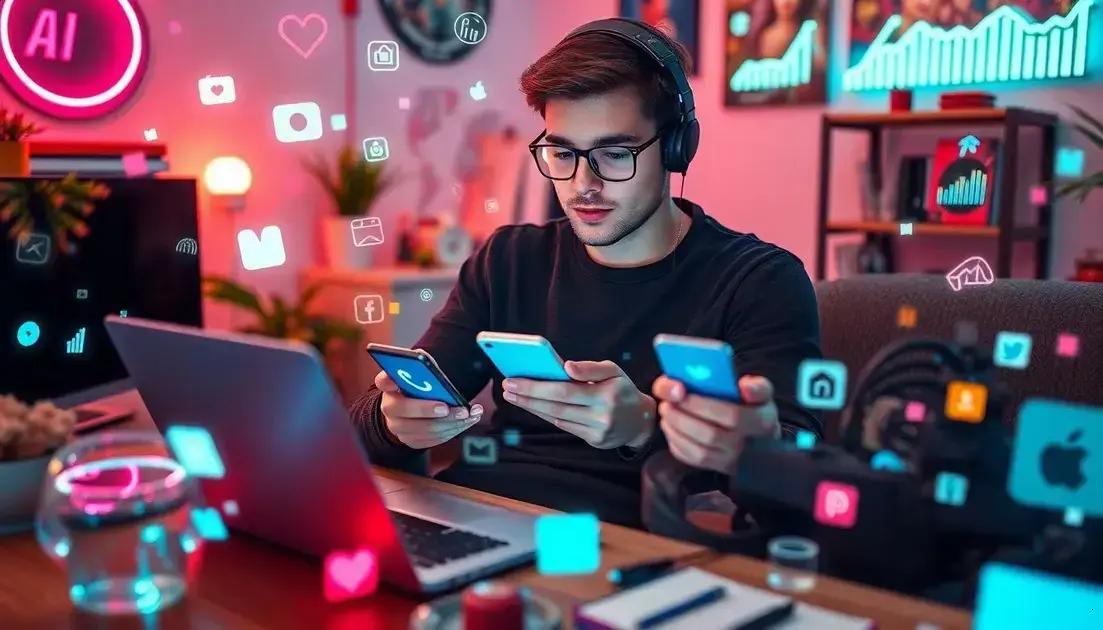 dicas para crescer suas redes sociais organicamente